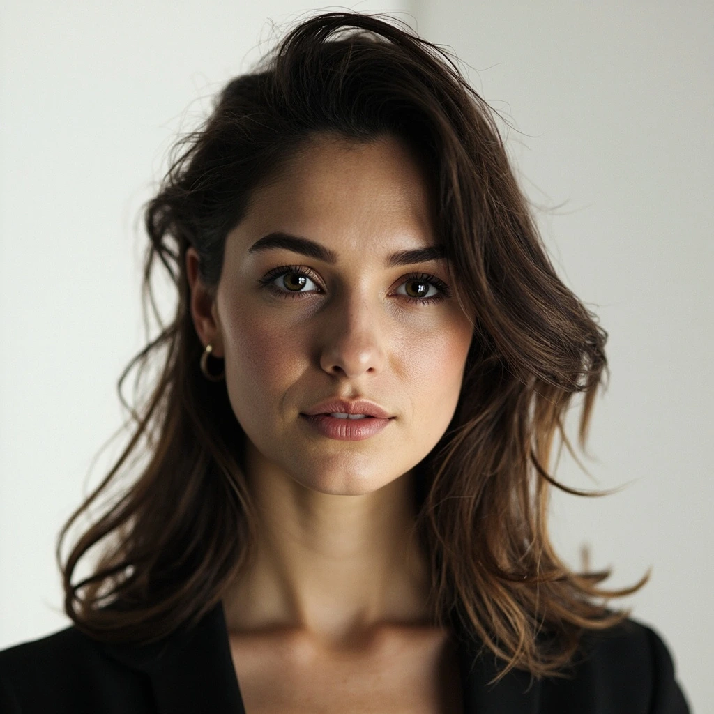 Brand activation ambassador in a Barcelona studio setting